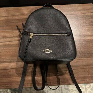 Coach Jordyn Backpack Black Leather